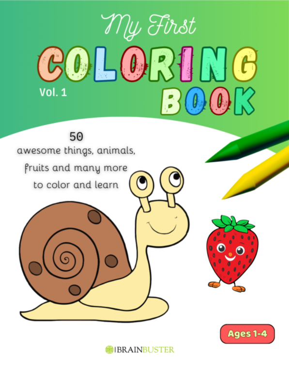 Coloring books for toddlers