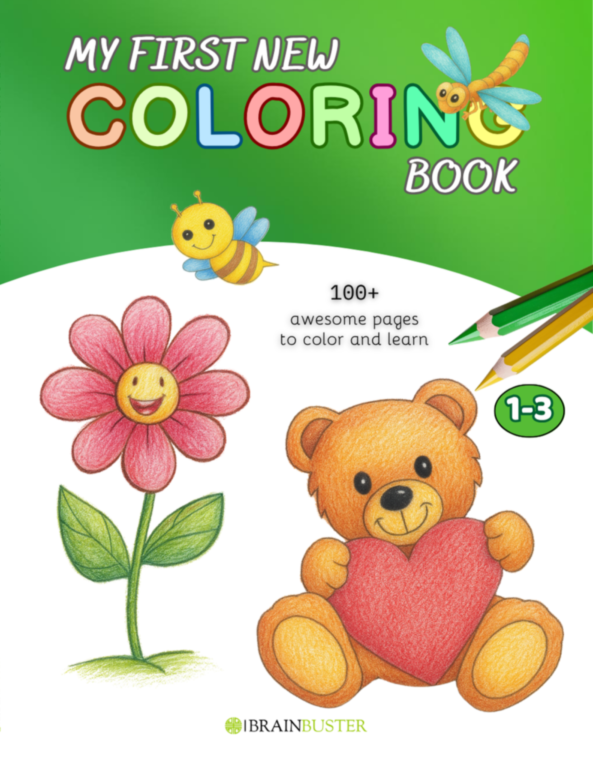 My First New Coloring Book